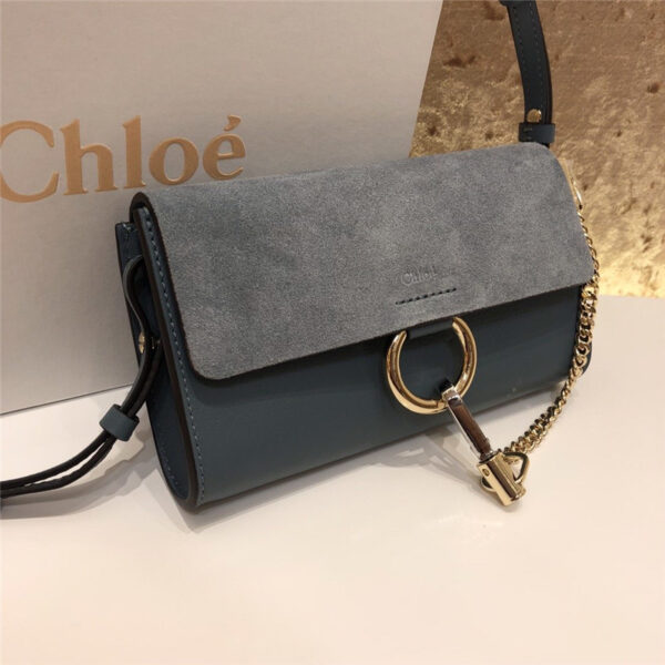 chloe faye mini crossbody bag black