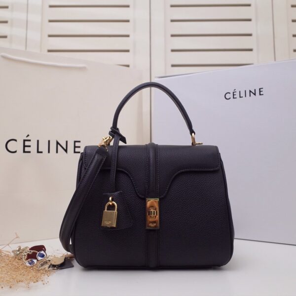 Celine Small 16 Bag in Satinated Calfskin