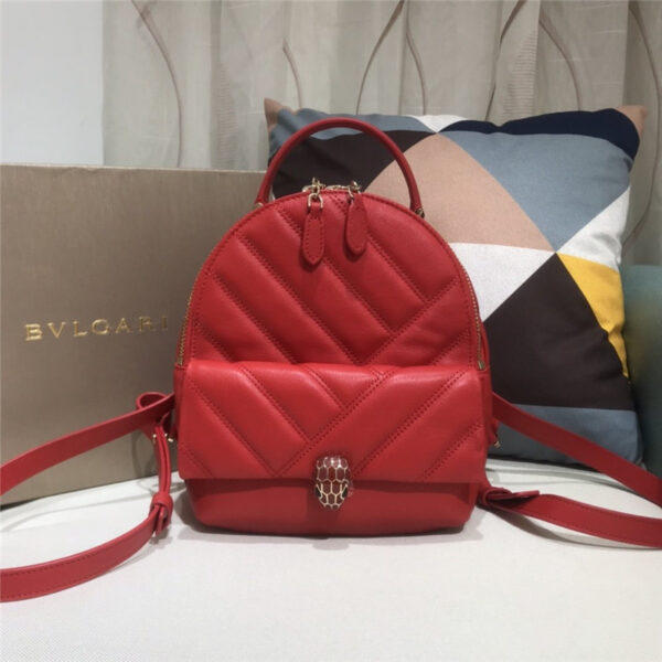 BVLGARI Serpenti Cabochon Backpack