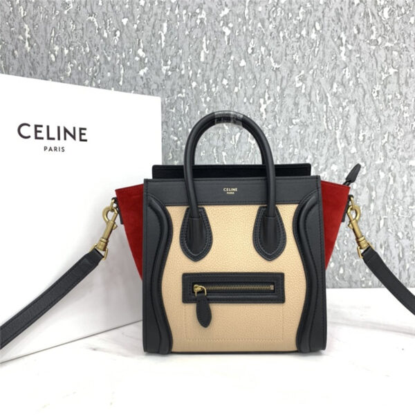 celine micro luggage handbag replica bags