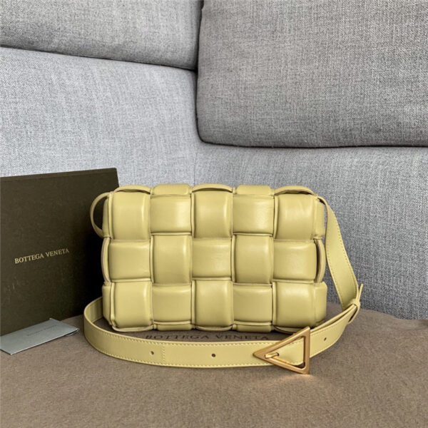 bottega veneta Padded Cassette bag yellow