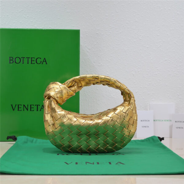 bottega veneta mini jodie bag gold