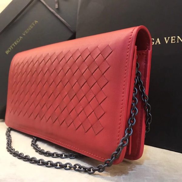 bottega veneta womens handbag red