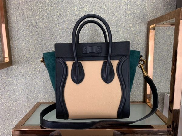 Replica Celine CELINE bag LUGGAGE MICRO luggage fake handbag