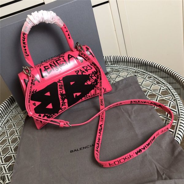 Balenciaga Hourglass Bag Graffiti replica bags