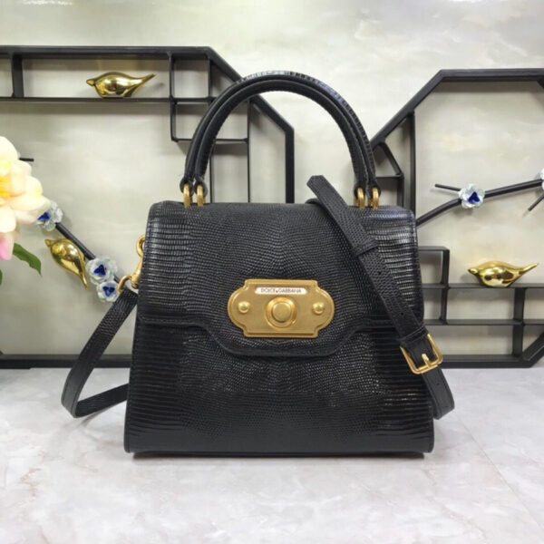 Dolce & Gabbana d&g Bag Leather Bag Black