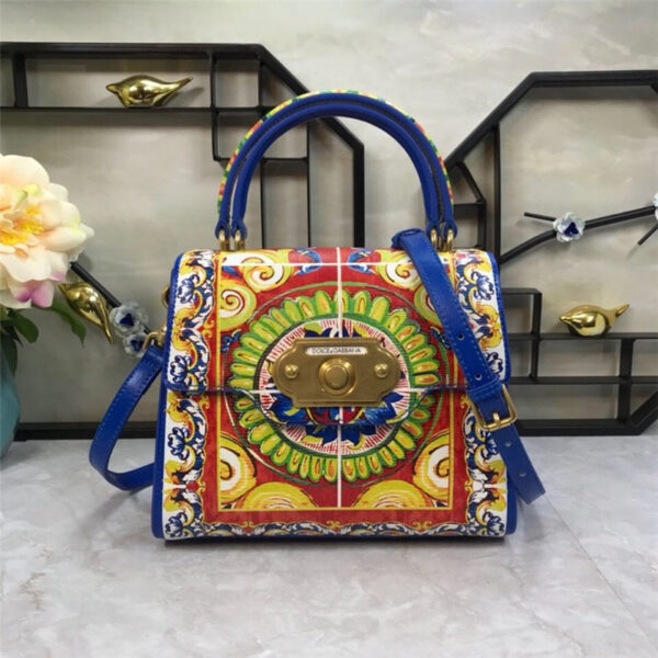 Dolce & Gabbana d&g doorbell floral-print bag