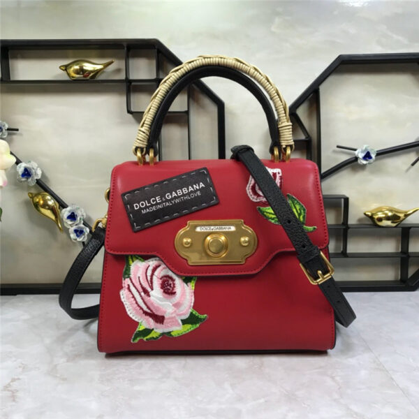 Dolce & Gabbana d&g doorbell floral-print bag