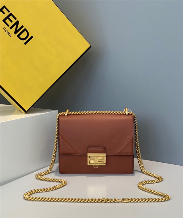 Fendi Natural Kani All Shine Bag Brown