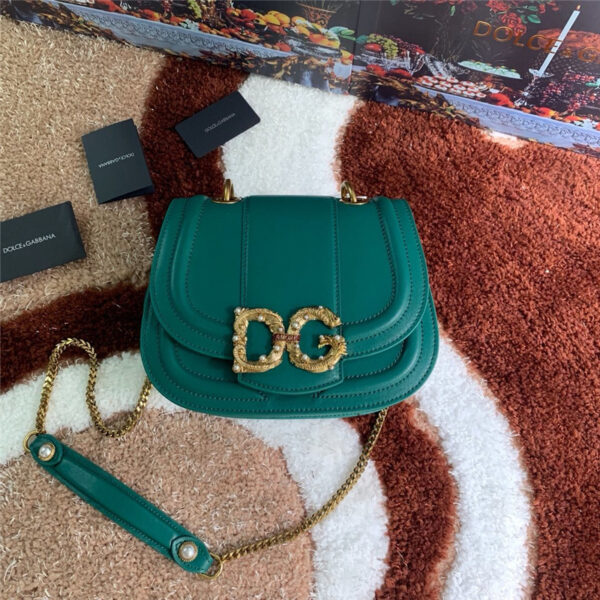 dolce gabbana Amore shoulder bag green