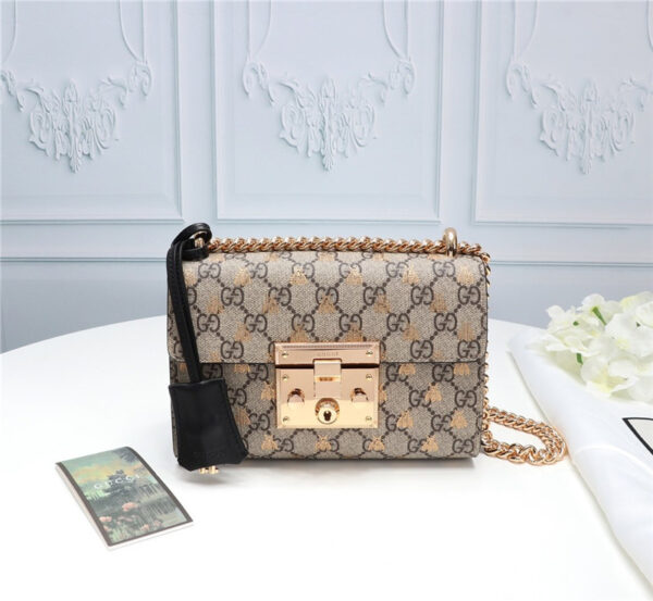 GUCCI Padlock GG Small Shoulder Bag