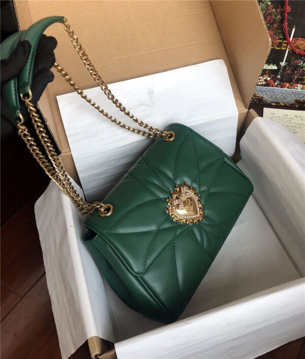 Replica Dolce & Gabbana D&G FAKE BAG Green