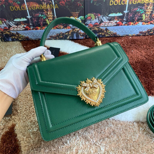 dolce gabbana D&G Medium Devotion Bag green