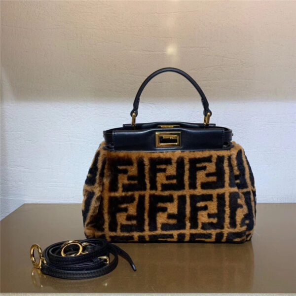 fendi mini peekaboo bag