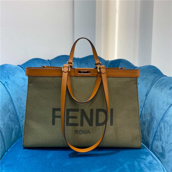 fendi shopping bag logo