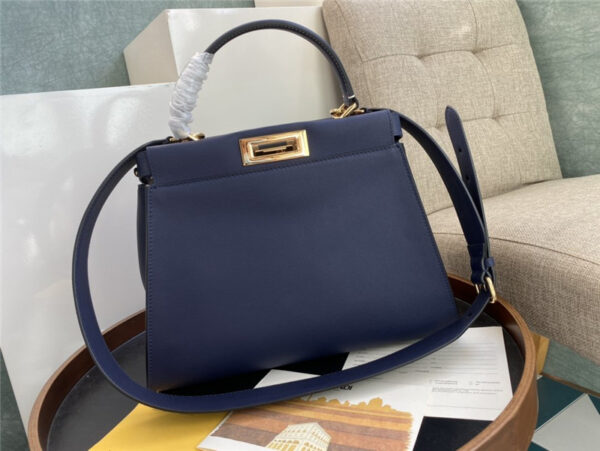 fendi peekaboo bag medium blue