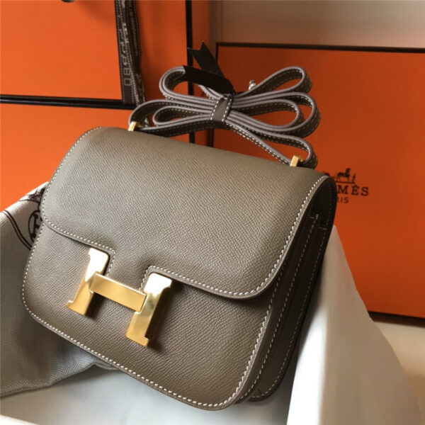 Hermes Constance 23 Bag gray