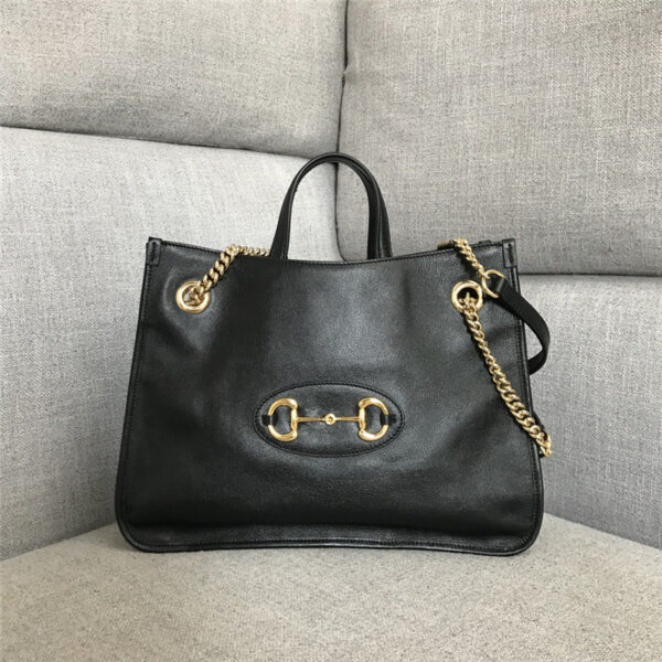 Gucci 1955 Horsebit Bag Black