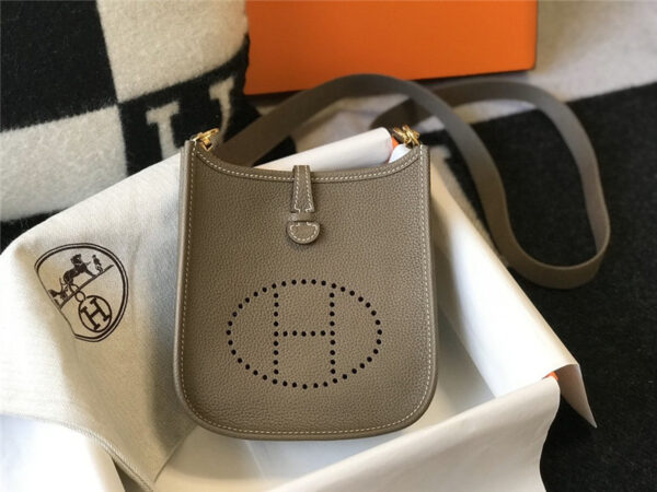 Hermes Evelyne 18 bag gray