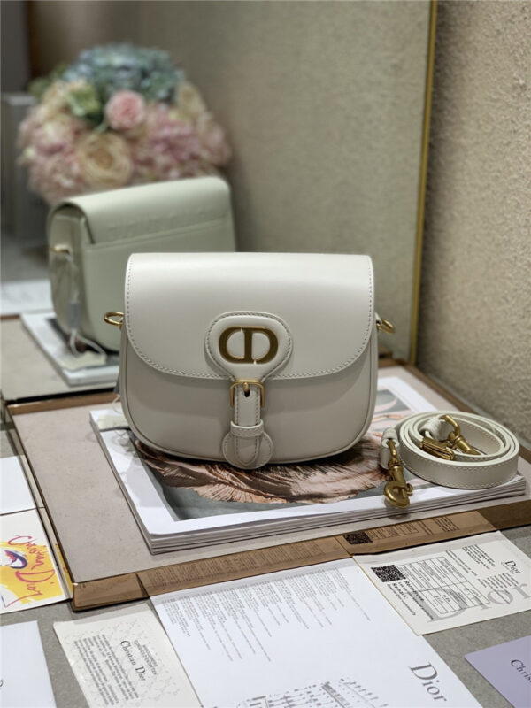 dior bobby bag white