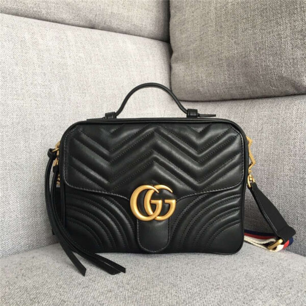 gucci gg marmont bag black