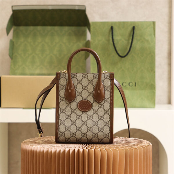 gucci mini tote bag with interlocking g