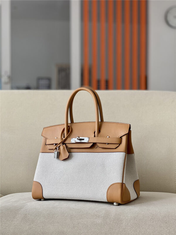 hermes birkin 30 swift canvas bag