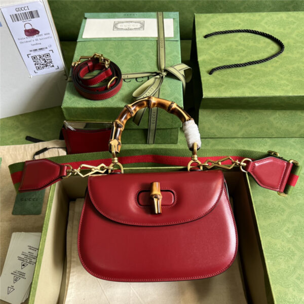 Gucci Bamboo 1947 series bamboo small handbag