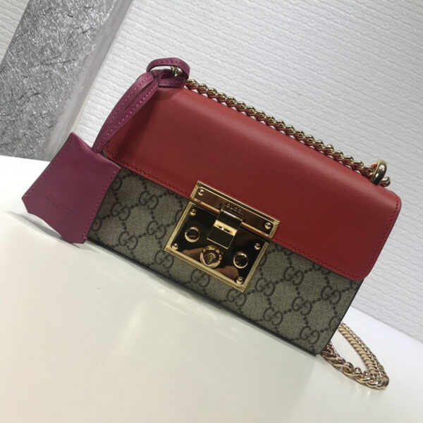 Gucci padlock chain bags