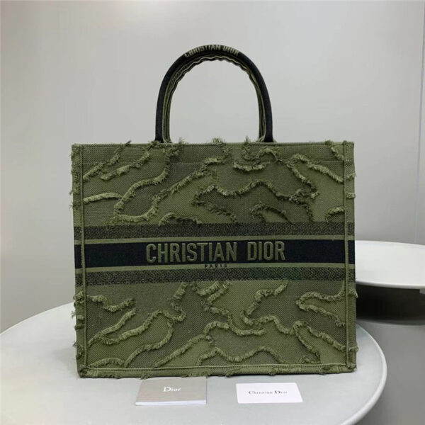 Dior Oblique Embroidered Dior Book Tote