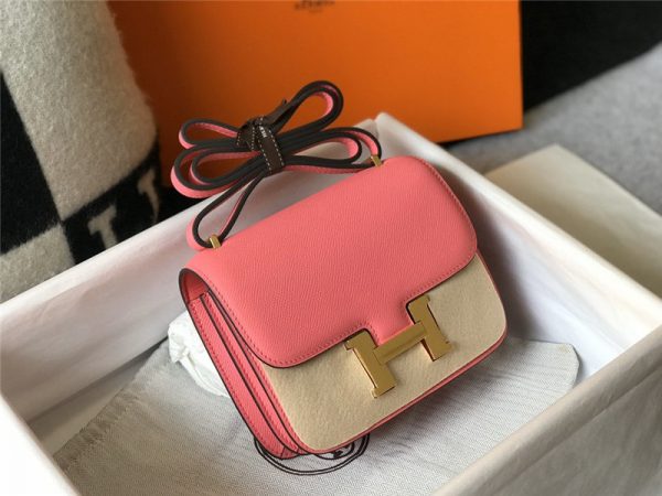 Hermès Constance 18 Bag Pink