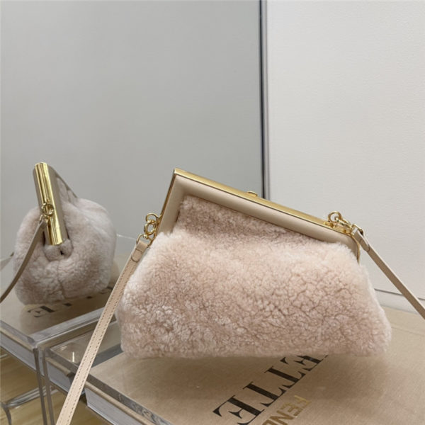 fendi lamb wool first bag