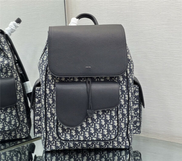 dior saddle backpack