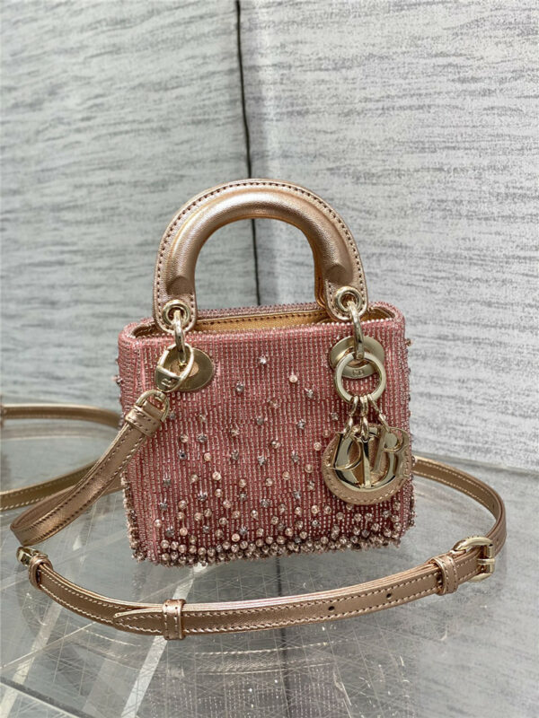 lady dior beads micro bag