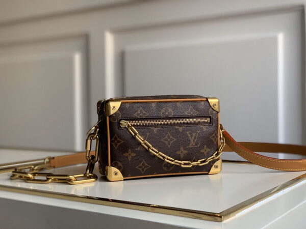 lv Mini Soft Trunk Brown