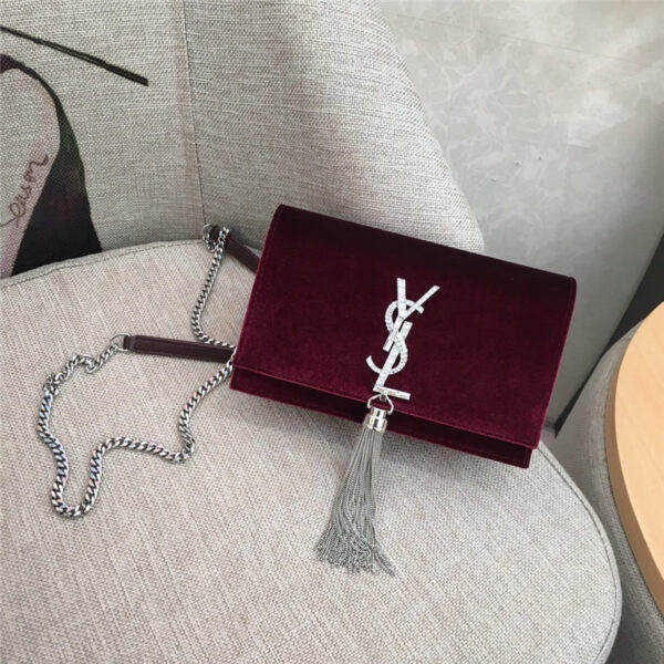 ysl velvet bag