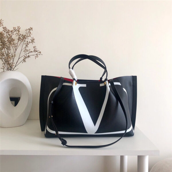 Valentino Garavani Escape Calfskin Shopping Bag