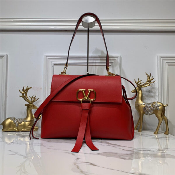 Fake Valentino Garavani VRING small leather shoulder bag