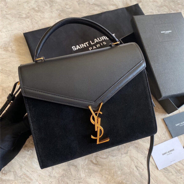 ysl cassandra bag black