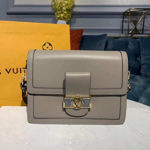 Louis Vuitton Dauphine Bag Gray