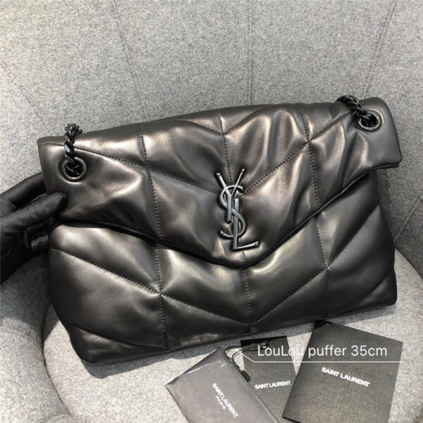 ysl loulou puffer shoulder bag