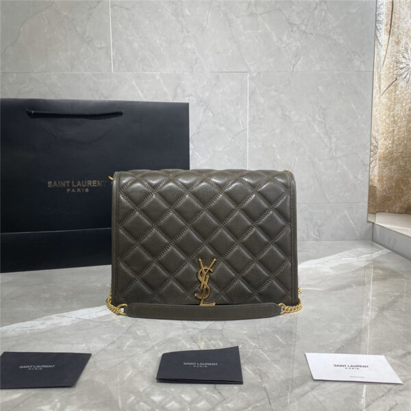 ysl becky sheepskin chain bag