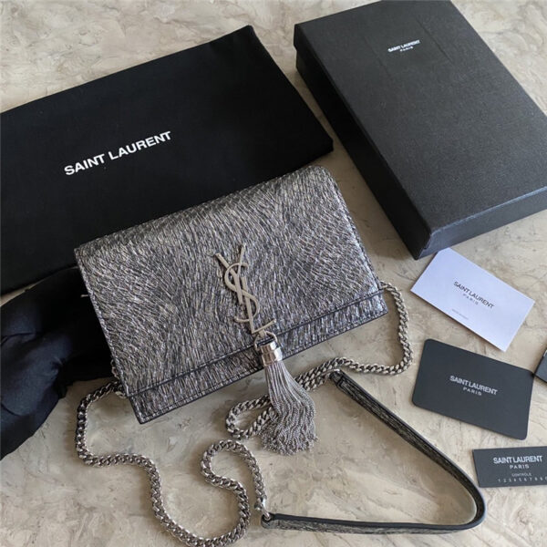 ysl classic snake tassel bag