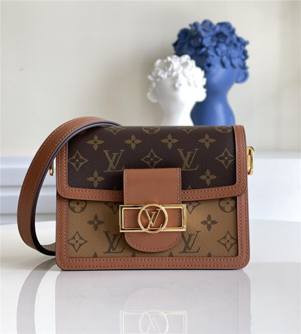 louis vuitton lv dauphine mm monogram bag