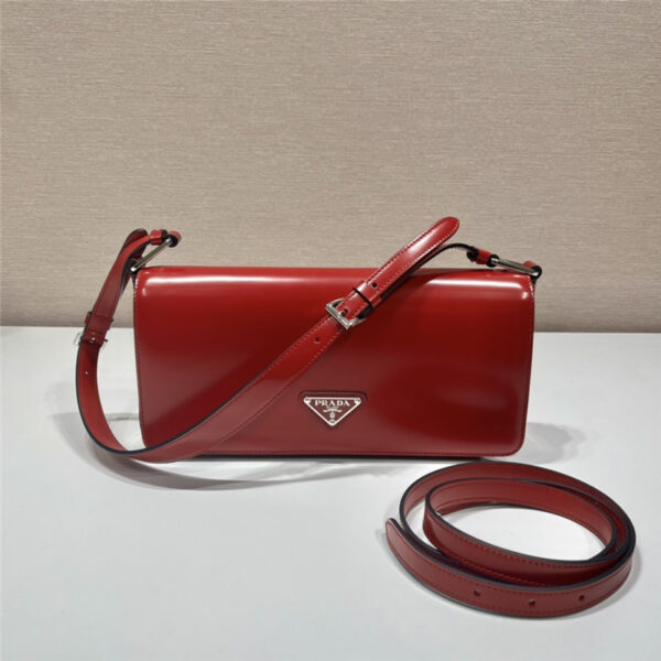 prada new flap shoulder bag