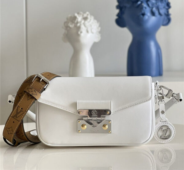 louis vuitton lv sling h27 bag white