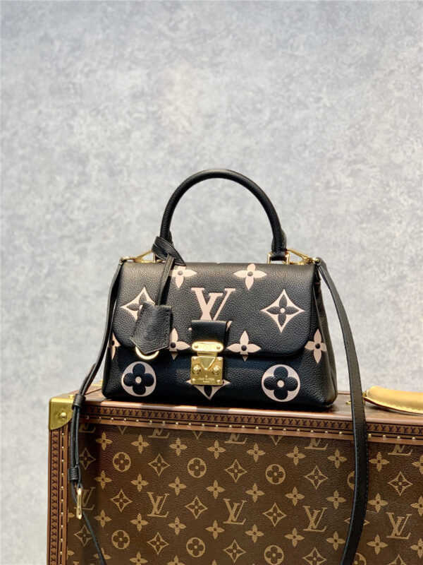 louis vuitton madeleine bb bicolor bag