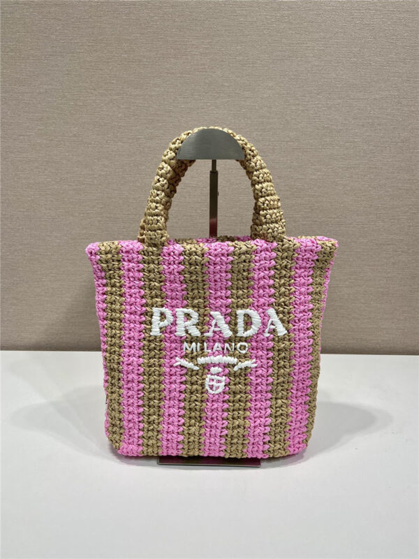 prada fiber tote bag