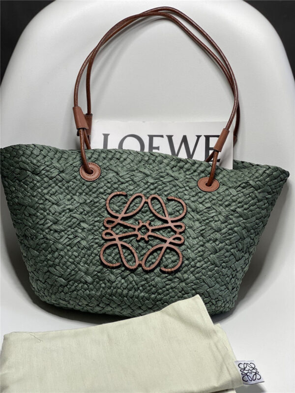 loewe anagram basket bag small