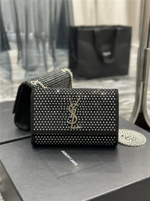 ysl kate full diamond bag